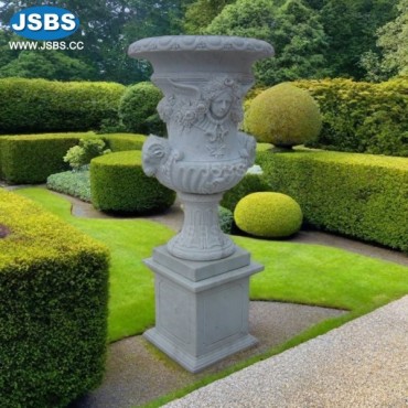 Floral Girl With Goats Planter, Floral Girl With Goats Planter